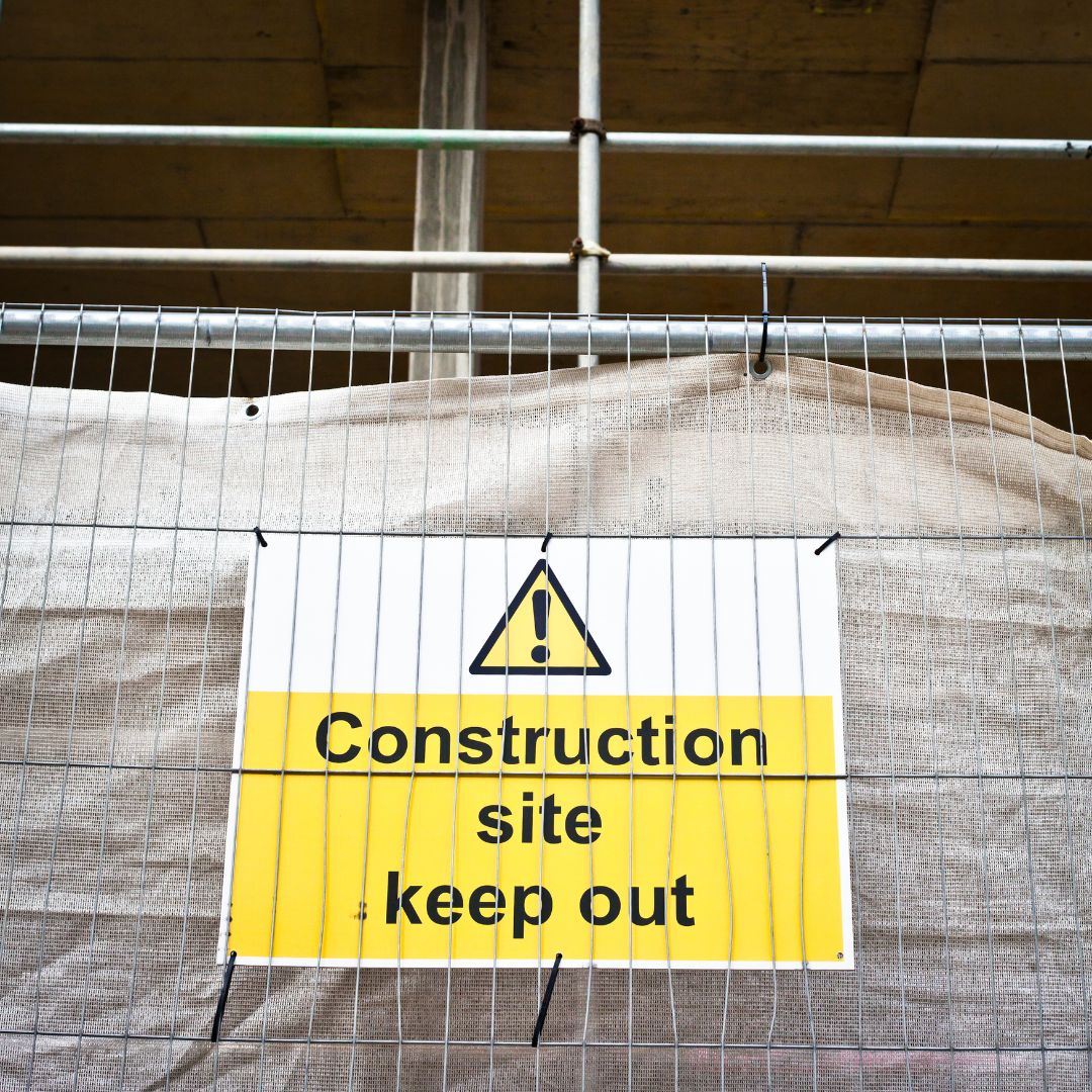 sicurezza nei cantieri esempio